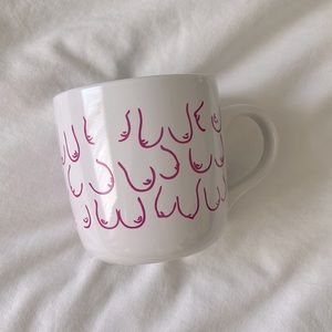 Urban outfitters boob mug